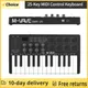 M-VAVE 25-Key MIDI Control Keyboard Mini Portable USB Keyboard MIDI Controller with 25 Velocity