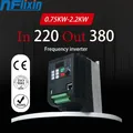 4 KW / 5.5 KW frequency inverter 220V TO 380V input 1 phase 220V output 3 phase 380V Frequency