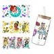 3D UV DTF Transfers Stickers 16oz Cup Wraps Disney Princess Printed For DIY Glass Ceramic Metal