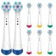 Replacement Toothbrush Heads Compatible with Oral-B iO 3/4/5/6/7/8/9 Series Ultimate Clean Electric