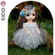 New 16cm Mini Bjd Doll 13 Joint Cute Doll 3D Brown Eye Dress Up Fashion Baby with Clothes Shoes