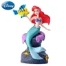 Disney Ariel Princess Action Figure 19cm la sirenetta Ariel Figuras Anime Model Toys Dolls Disney