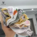 2023 neue trend ige Cartoon Frauen Socken Biene Kaninchen Panda niedlich bestickte Frauen Söckchen