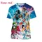 Neues Saint Seiya Anime T-Shirt für Kinder Sommer Männer Kleidung Mode lässig 3D-Druck übergroße