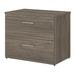 36 x 24 x 30 in. Office 500 2 Drawer Lateral File Cabinet - Assembled - Modern Hickory