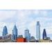 Buildings in a city Comcast Center Center City Philadelphia Philadelphia County Pennsylvania USA Poster Print by - 36 x 12