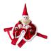 Dog Costume Santa Claus Suit Holiday Costume Apparel Dogs Pet Cosplay Costume L