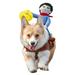 Halloween Pet Cowboy Riding Transformation Costume Pet Supplies Costumes Cospaly Halloween Dog Clothes