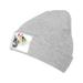 ZICANCN Sacrifice Feast Knit Beanie Hat Winter Cap Soft Warm Classic Hats for Men Women Gray