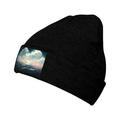ZICANCN Magical Landscape Knit Beanie Hat Winter Cap Soft Warm Classic Hats for Men Women Black