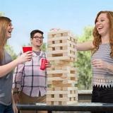 Non-Traditional Giant Wooden Blocks Tower Stacking Game