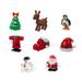 Holiday Savings! Feltree 15pcs Christmas Wind Up Toys for Kids Christmas Tree Santa Claus Clockwork Toys Classes Gifts Kids Christmas Party Favors Good Bag Filler