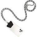 takyu Phone Lanyard Universal Cell Phone Lanyard with Adjustable Nylon Neck Strap Phone Tether Safety Strap Compatible for Most Smartphones with Full Coverage Case (Zebra)