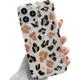 ooooops Compatible with iPhone 13 Pro Case for Women Girls Glitter White Pearlescent Black Brown Leopard-Print Pattern Slim Soft Clear Bumper Protective Phone Case Cover for iPhone 13Pro (Leopard)