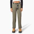 Dickies Women's Relaxed Fit Carpenter Pants - Imperial Green Size 24 (FPR51)