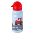 SIGIKID 25379 Edelstahl Trinkflasche Traktor 400ml empfohlen für Kinder ab 1 Jahr, robust, auslaufsicher, bruchfest