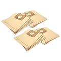 vhbw 20x Vacuum Cleaner Bag Replacement for Menalux 1000 (DCT 153), 1000 for Vacuum Cleaner - Paper, 26 cm x 22 cm, Sand-Coloured