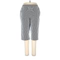 Alfred Dunner Casual Pants - High Rise: Gray Bottoms - Women's Size 18