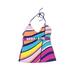 Trina Turk Swimsuit Top Purple Stripes Halter Swimwear - Women's Size 4