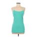 Lululemon Athletica Active Tank Top: Teal Activewear - Women's Size 8