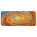 Orange 0.1" x 47" L X 19" W Kitchen Mat - East Urban Home Fractal Kitchen Mat 0.1 x 19.0 x 47.0 D, Polyester | 0.1" H X 47" L X 19" W | Wayfair