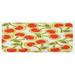 Red 0.1" x 47" L X 19" W Kitchen Mat - East Urban Home Fruit Kitchen Mat 0.1 x 19.0 x 47.0 in green/, Polyester | 0.1" H X 47" L X 19" W | Wayfair