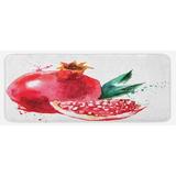 Multicolor 0.1" x 47" L X 19" W Kitchen Mat - East Urban Home Fruit Kitchen Mat 0.1 x 19.0 x 47.0 in red/white, | 0.1" H X 47" L X 19" W | Wayfair