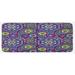 Purple 0.1" x 47" L X 19" W Kitchen Mat - East Urban Home Paisley Leaves w/ Flower In Vibrant Tones Boho Print Multicolor Kitchen Mat 0.1 x 19.0 x 47.0 in blue/indigo | Wayfair