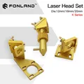 FONLAND-Mini ensemble de têtes laser série K CO2 D12/18/20mm lentille FL50 8 mm pour machine de