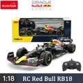 RASTAR-Red Bull RB18 Racing RC Cars Model Max Verstappen 1:18 2022G Remover Controls Toys DIY