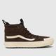 Vans sk8-hi mte-2 trainers in dark brown