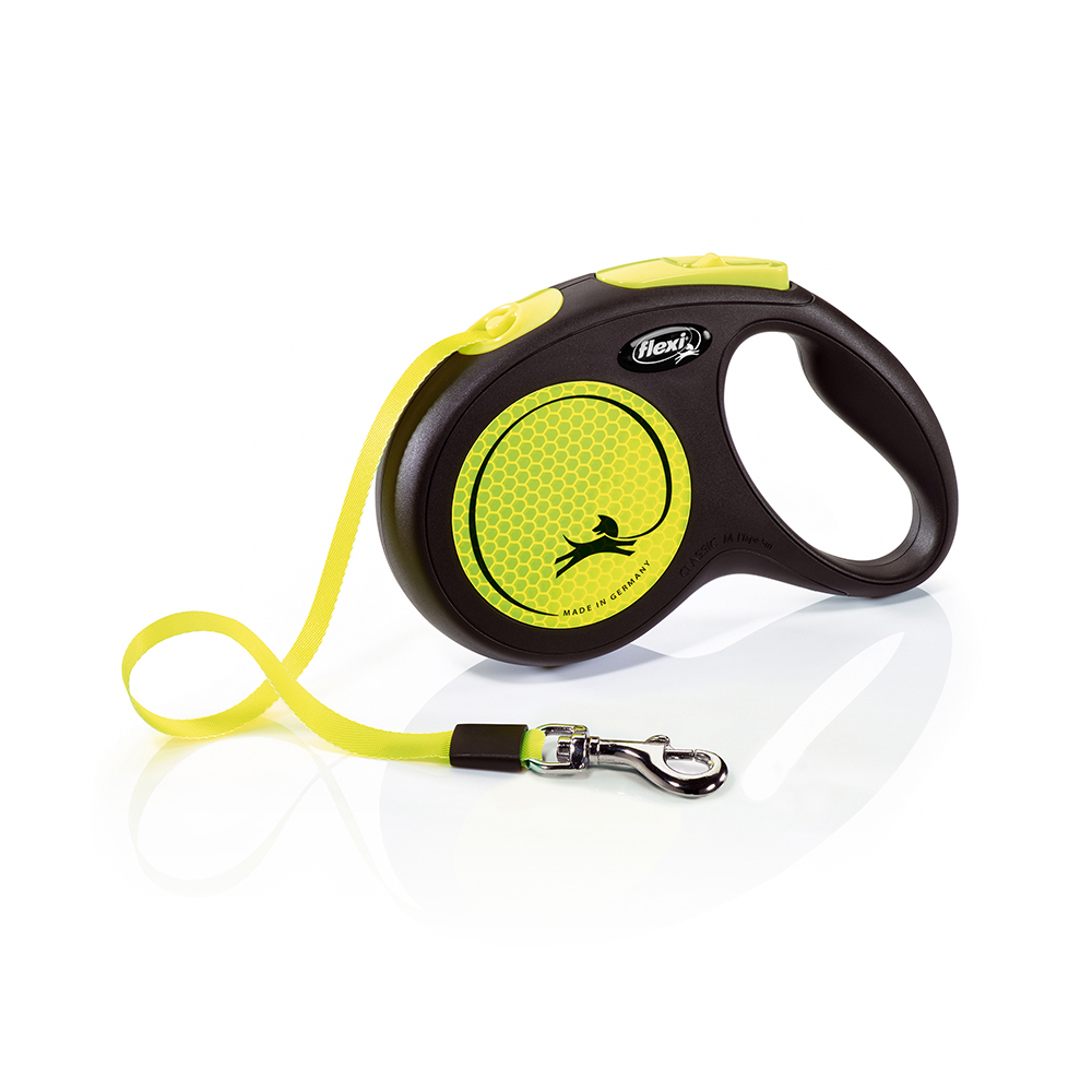 Guinzaglio flexi New Neon - 5 m - M: fino a 25 kg