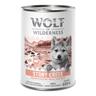 Wolf of Wilderness Junior ""Expedition"" 6 x 400 g umido cane - Stony Creek - Pollame con Manzo