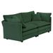 Green Loveseat Sofa Couch for Livingroom, Upholstered 2 Seat Sofa, Sectional Sofa Couch w/ 4 Pillows, Deep Seat Loveseat