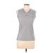 Under Armour Active Tank Top: Gray Activewear - Women's Size Large