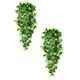 2PCS Room Decor Wall Decor House Decoration Outdoor 1Pc Indoor Outdoor Hanging Plants Decoration (No Baskets) Artificial For Wall Home Decor