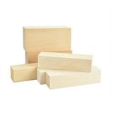 Basswood Carving Wood Natural Blanks Balsa Wood for Carving Wood Blocks Untreated Carving Block Carving Blanks for Craft