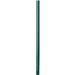 Focus Foodservice FG080GN 80 inch Green Epoxy Post - Stationary Unit - Pack of 4