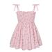 LoyisViDion Baby Girls Dress Clearance Toddler Kids Baby Girls Daisy Slip Dress Floral Beach Dress Clothes Pink 5-6 Years