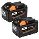 2-Pack High Power 9.0Ah 18V Battery Replacement for Milwaukee 18 Volt 48-11-1890 Cordless Tool