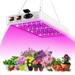 Aibecy Dual Switch LED Grow Light 2000W for Indoor Plants Full Spectrum IP65 Waterproof Ideal for Seedlings Flowers Greenhouse