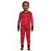 Spider-Man Toddler Boys Long Sleeve Top and Pants 2-Piece Pajama Set Sizes 12M-5T