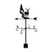 PRINxy Weather Vane Metal Wind Spinners for Yard and Garden Cute Animals Weather Vane Decoration Roof Weather Vane Garden Courtyard Decoration Black