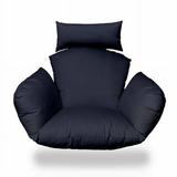 Primo Navy Blue Indoor & Outdoor Replacement Cushion for Egg Chair