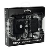 Zippo Lighter - Personalized Customize Message Engrave on Backside for Jack Daniel s Design (Jack Daniel s Set #48460)