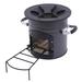 Portable Outdoor Wood Burning Rocket Stove for Dutch Oven Wood Stove Tent Camping BBQ Stove New