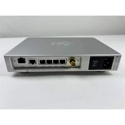 LHY AS6 Audio HIFI Ethernet Switch LPS lineares Netzteil OCXO Konstanttemperatur-Kristalloszillator + LT3042 + PNP + 10/100/1000M Image