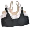 Klassisch Schwarz Weiß Beige Damen BH Top Push Up Komfort Baumwolle Dessous Freizeit Aktiv Bügel 34-46 B C D E Cup Unterwäsche C20