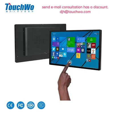 TouchWo 21,5 27 32 Zoll HDMI Touchscreen PC Touchscreen Monitor Android11/Fenster 10 Tablet Industrie All-in-One-PC mit WLAN