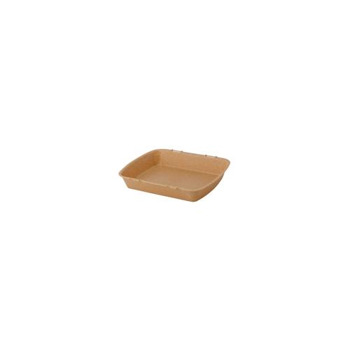 greenbox – Mehrweg-Menü-Behälter Häppy-Box 24,5 x 20 x 4,5 cm, HP4, Karamell / braun, 15 St.